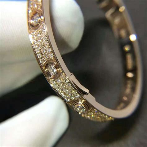 cartier love bracelet with diamonds